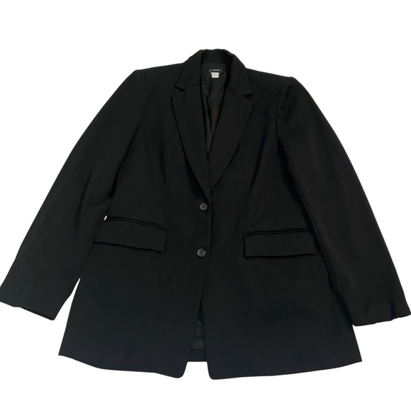 J. Crew Jackets & Blazers - J.Crew Black Wool Blazer Size 10 Made in Japan Tailored Jacket